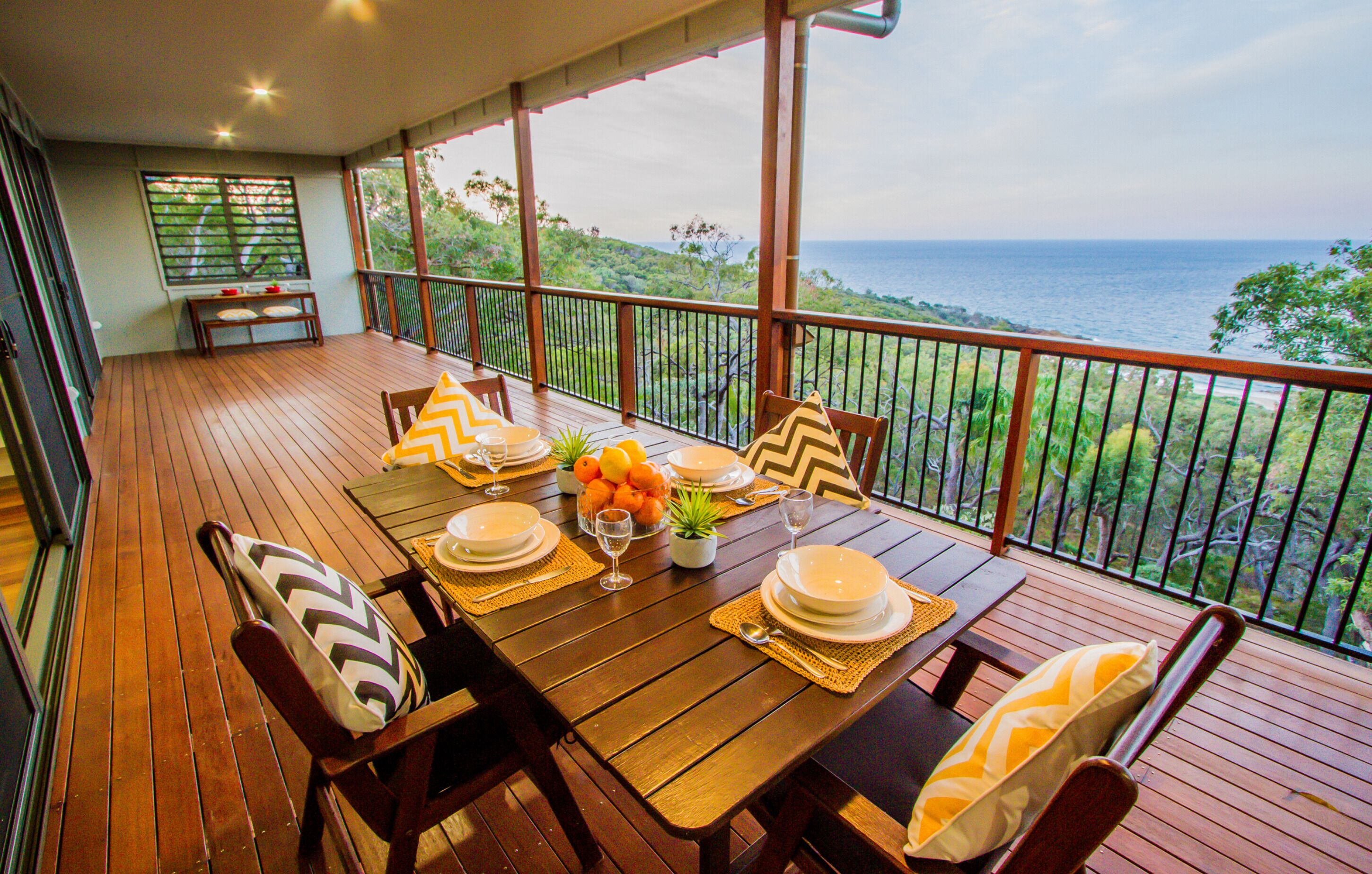 إطلالة من الشرفة