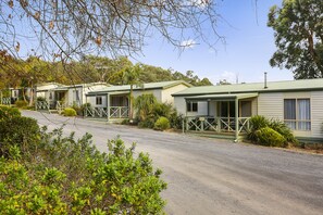 Deluxe-Ferienhütte (Family, Max 6 people) | Terrasse/Patio