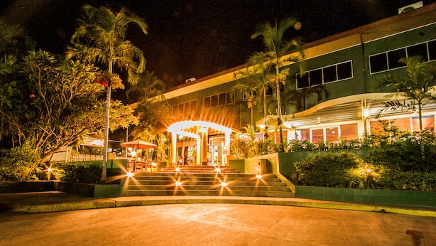 Front of property - evening/night