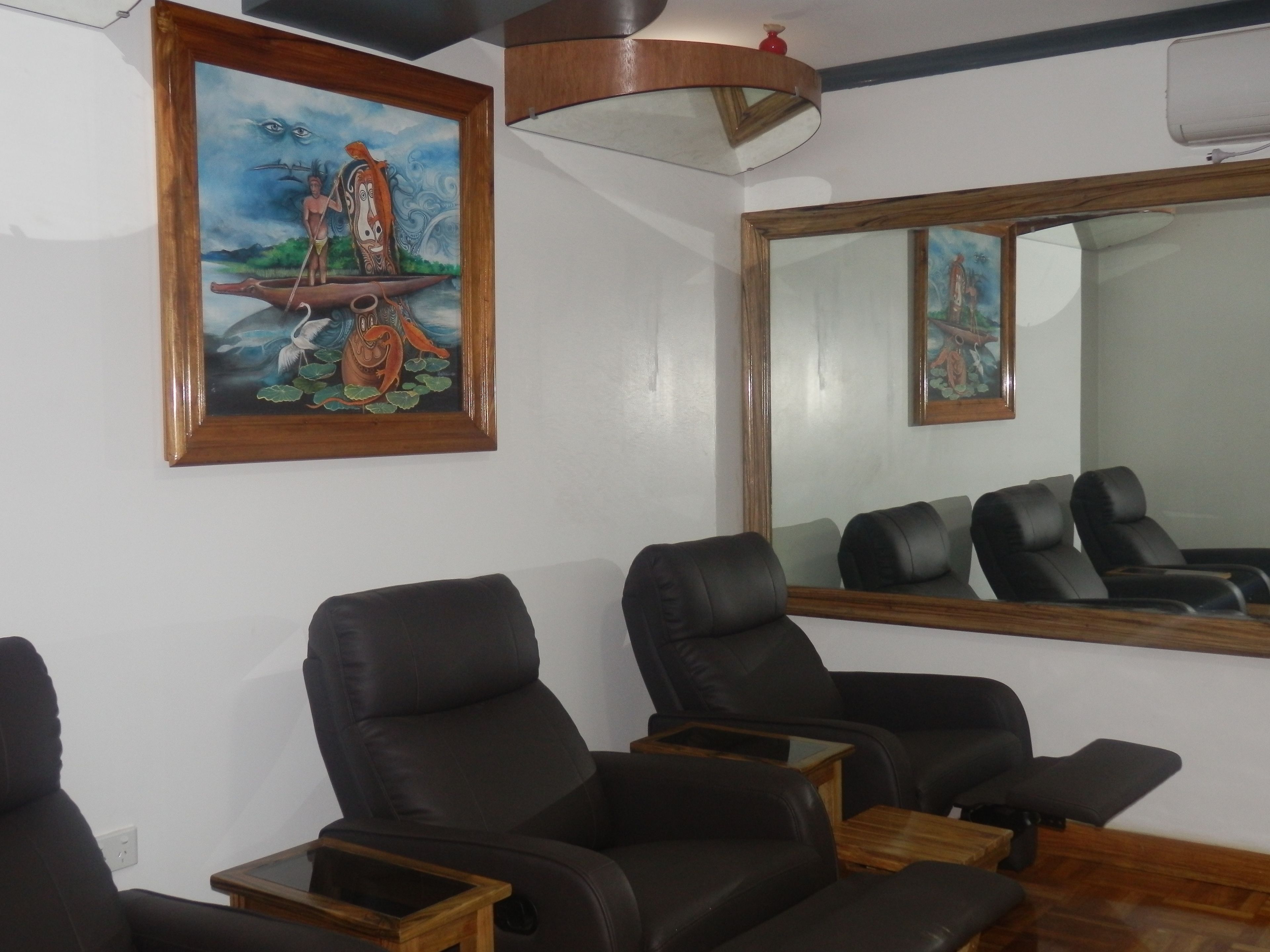 facials, manicures and pedicures