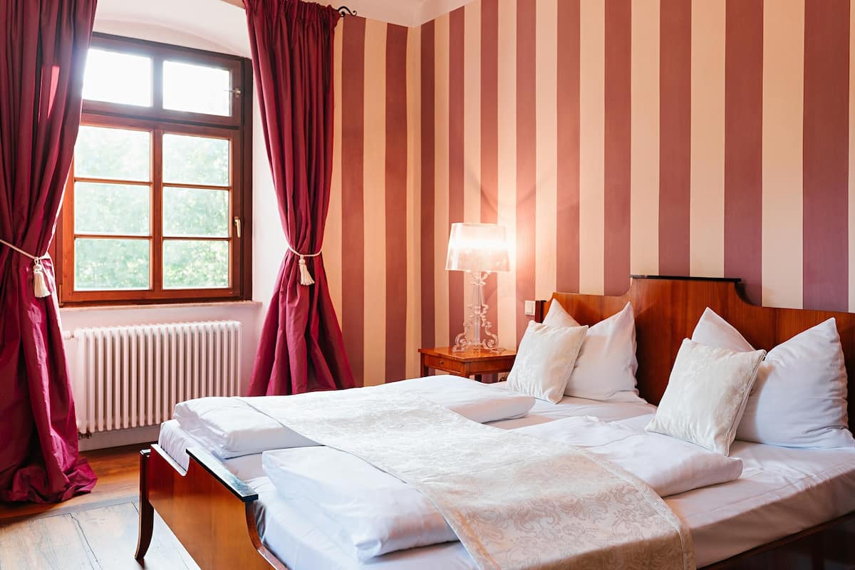 Individually decorated, individually furnished, blackout curtains