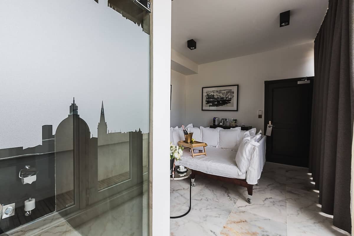 Presidential Süit | Oturma alanı | Düz ekran televizyon, iPod takma konsolu