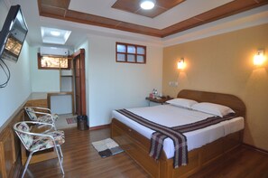 Sengetøy av topp kvalitet, minibar og ekstrasenger (mot et tillegg)