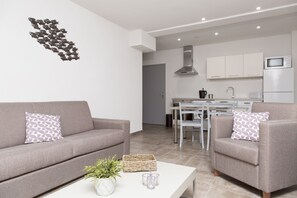 Living room - Résidence Hotelière Capu Seninu (Ota)