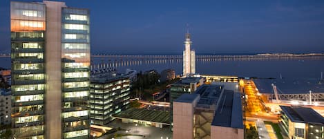 Blick von der Unterkunft