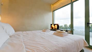 Vila | 2 kamar tidur, seprai katun Mesir, dan seprai premium