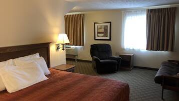 Standard Room, 1 King Bed, Non Smoking, Refrigerator & Microwave (Extended Stay)