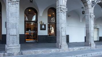 Façade de lâhĂ©bergement