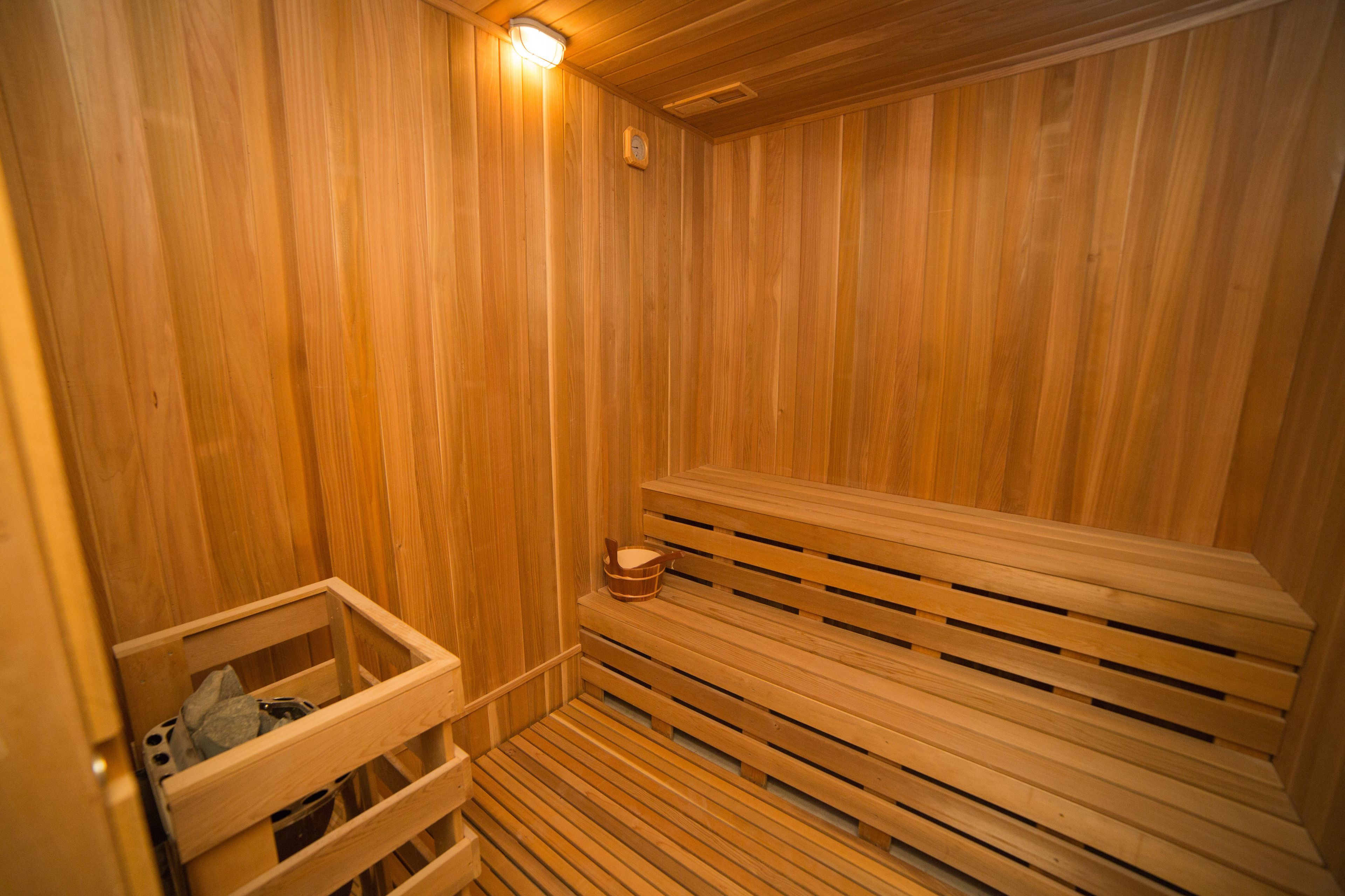 sauna, turkish bath/hammam