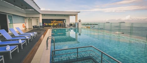 Indoor pool, outdoor pool