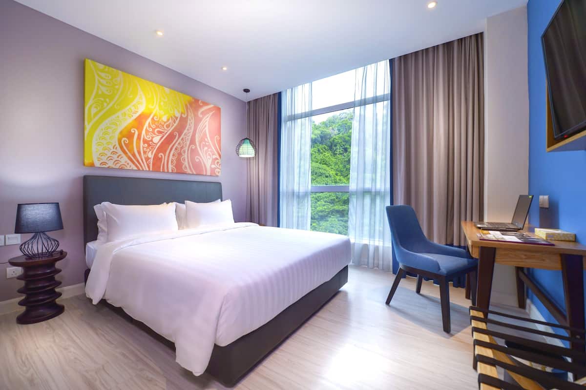 Superior Room, 1 King Bed | View from room
