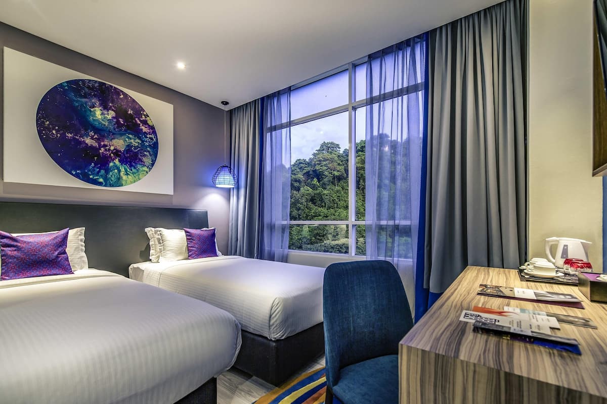 Superior Room, 2 Twin Beds | Minibar, in-room safe, desk, iron/ironing board