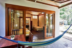 Estúdio, 1 quarto (Tora) | Roupas de cama premium, cofres nos quartos, cortinas blackout