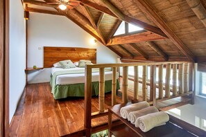 複式房屋, 1 間臥室 (Green) | 高級寢具、客房內保險箱、遮光布/窗簾、免費搖籃/嬰兒床