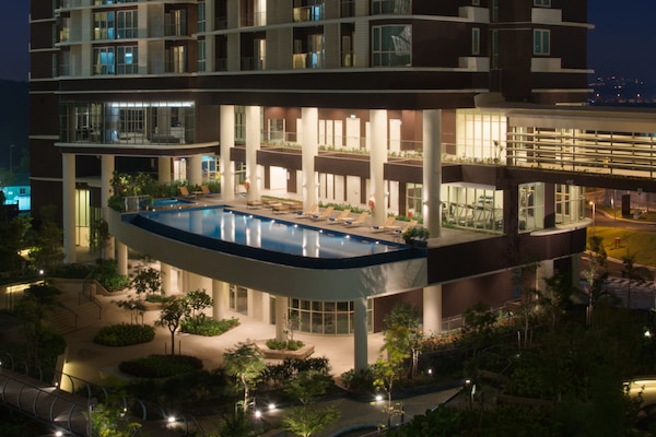 Front of property - evening/night