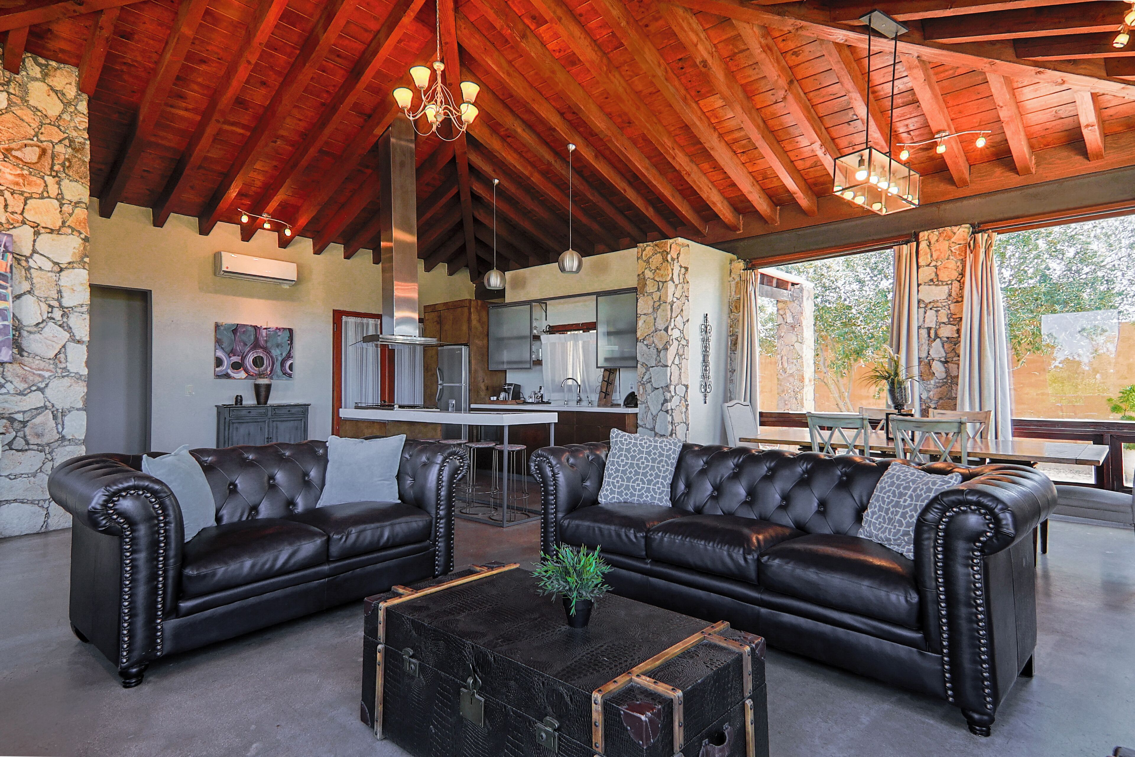 Villa Master Suite | Living area | Books