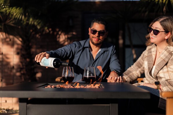 Àrea exterior de l'allotjament