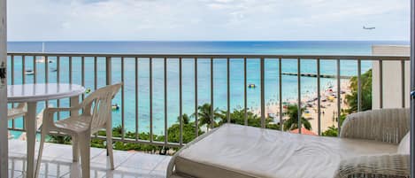 Comfort-Studio, Mehrere Betten, Stadtblick | Strand-/Meerblick