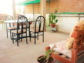 Terrace/patio - Anccalla Inn (Nazca)
