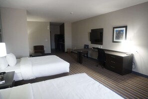 Desk, laptop workspace, blackout curtains, iron/ironing board - MainStay Suites Odessa I-20 (Odessa)