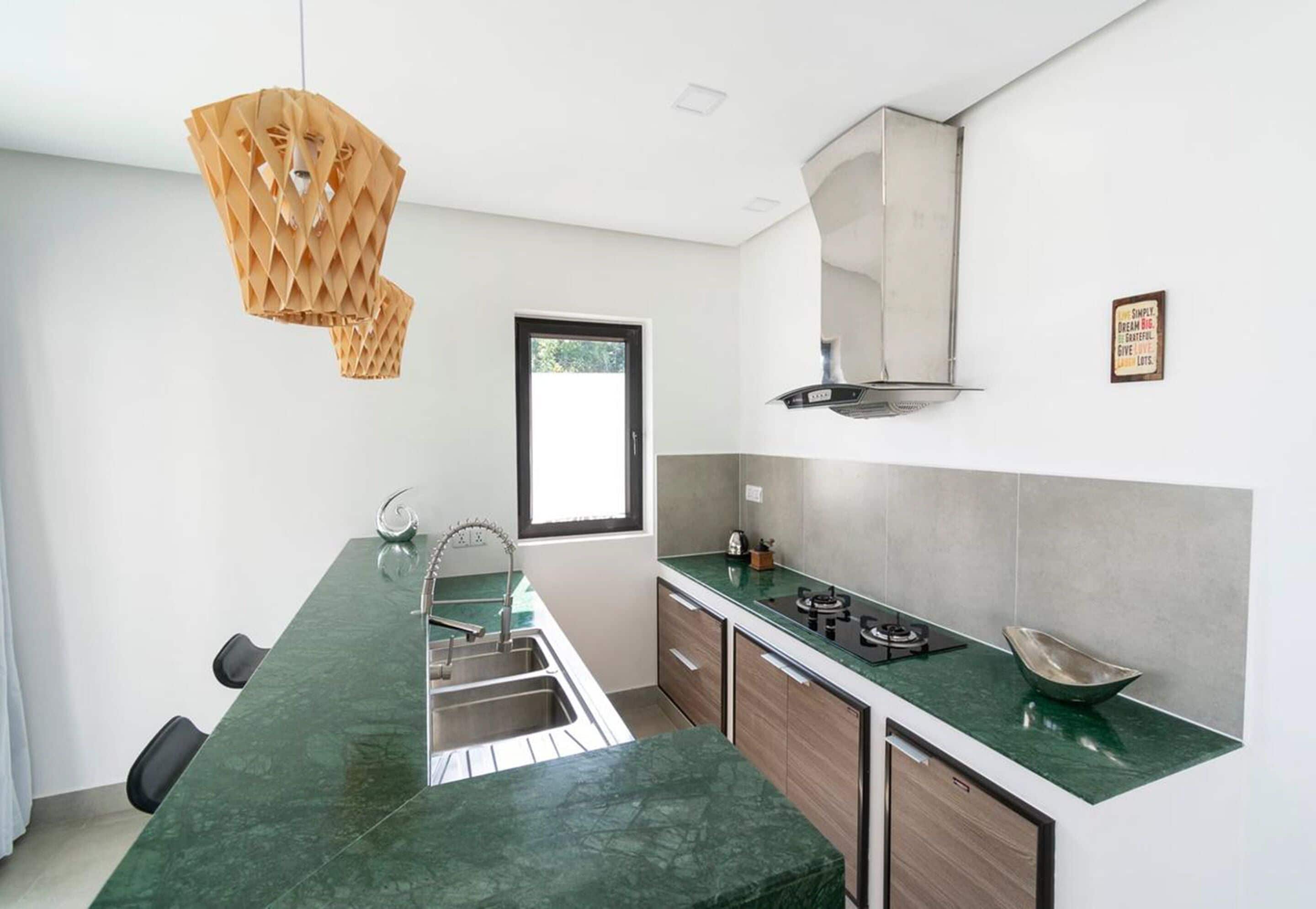 family villa with private jacuzzi (2 king beds and 4 single beds and 1 living room with sofa bed) | private kitchen | coffee/tea maker, electric kettle