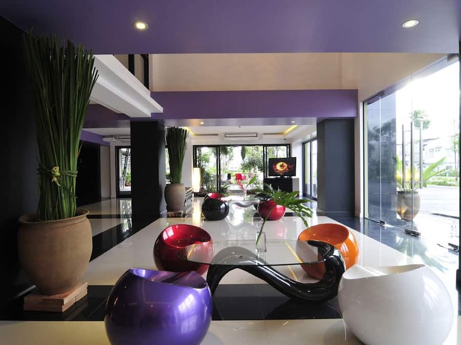 Sitzecke in der Lobby