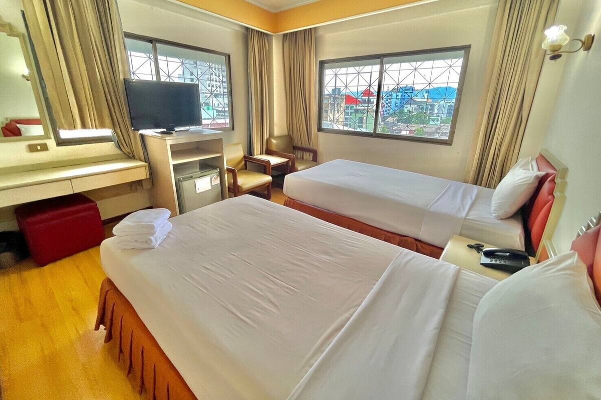 Habitación estándar | Caja fuerte, wifi gratis, ropa de cama
