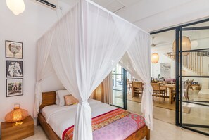 3 Bedroom Private Pool Villa | 3 bedrooms, in-room safe, desk, iron/ironing board - Villa Pippa (Seminyak)