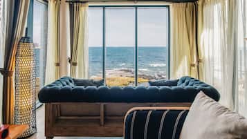 Twin Room, 2 Double Beds | View from room