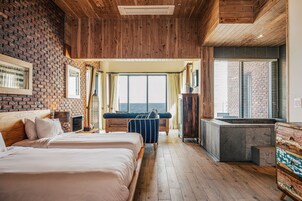 In-room safe, blackout curtains, bed sheets