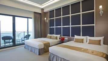 In-room safe, desk, blackout curtains, soundproofing
