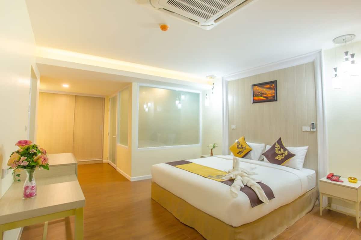 Executive 1-Bedroom | Een bureau, extra bedden, gratis wifi