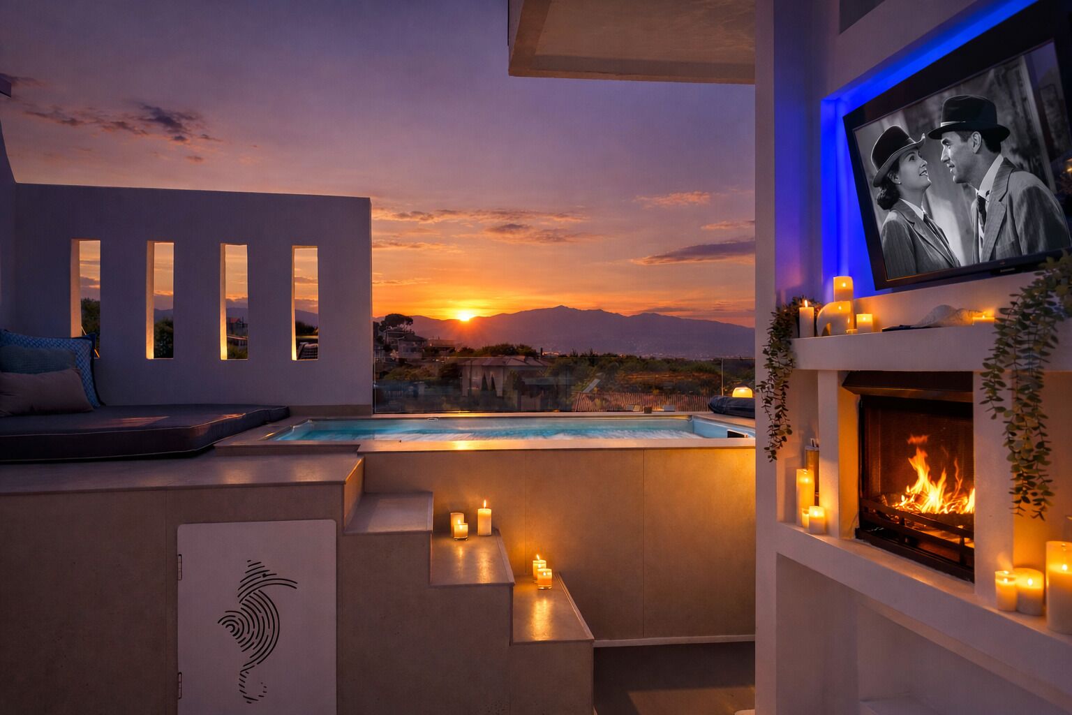 Secret Spa Suite Sea View with Private Sauna & Outdoor Jetted Tub