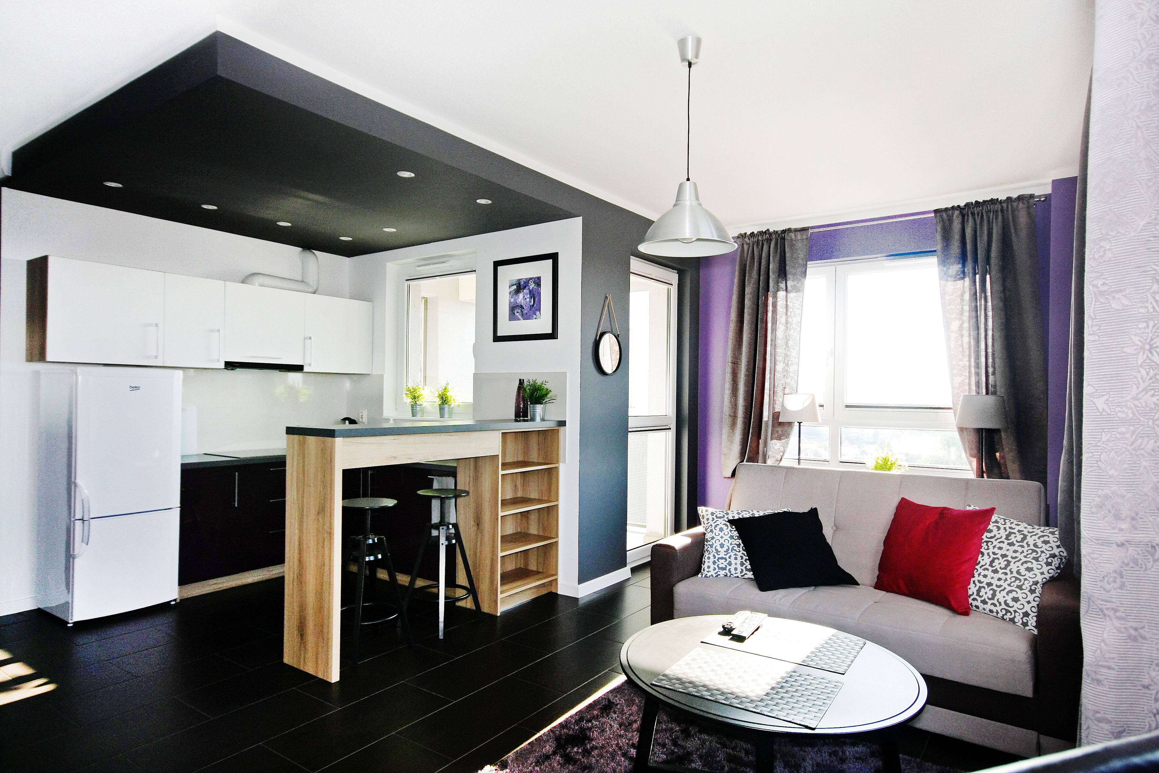 Deluxe-Apartment | Wohnbereich | Fernseher