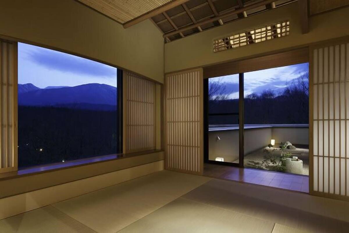 mt. zao suite, mountain view | minibar, in-room safe, desk, soundproofing