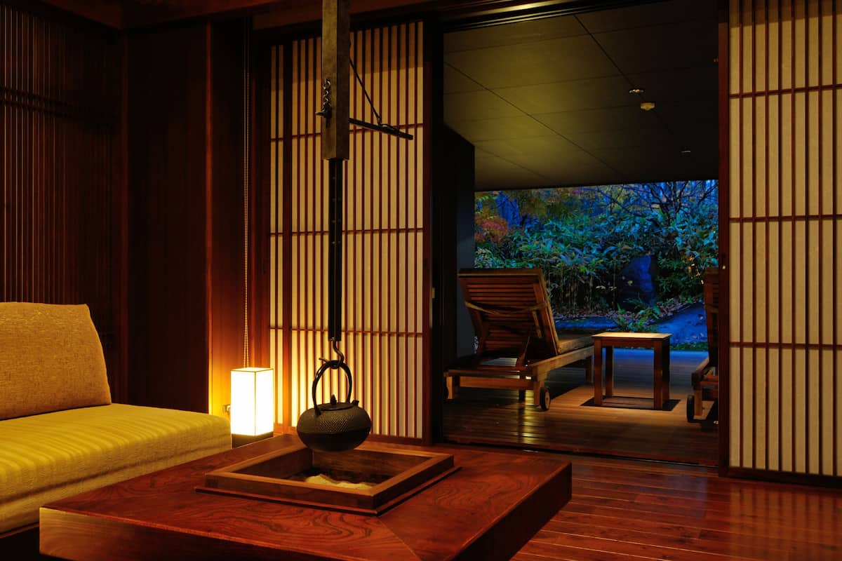 Presidential Suite, Mountain View | Living area | Flat-screen TV