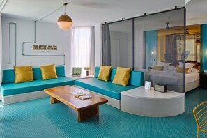 1 개의 침실, 객실 내 금고, 책상, 암막 커튼