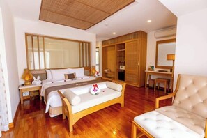 Villa, 3 Bedrooms, Private Pool, Garden View | Minibar, in-room safe, desk, blackout drapes - Sonata Resort & Spa (Phan Thiet)