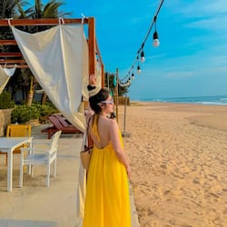 Playa privada, pesca