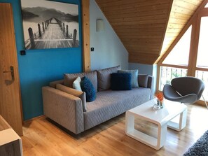 Deluxe-Apartment | Wohnzimmer
