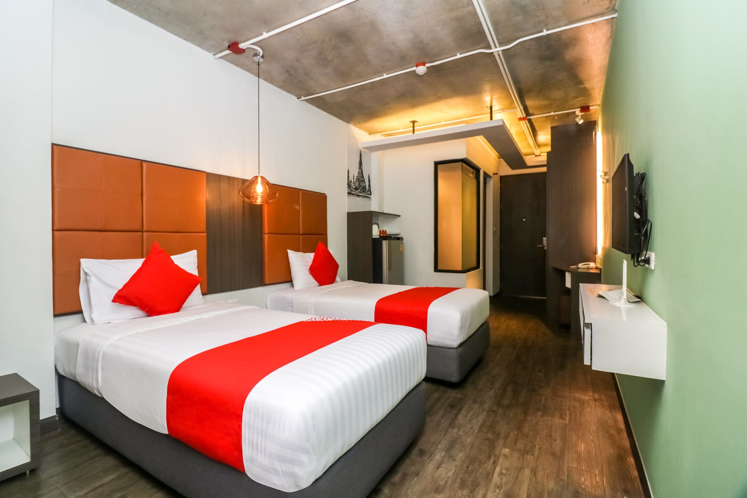 standard twin room | 1 bedroom, desk, free wifi, bed sheets