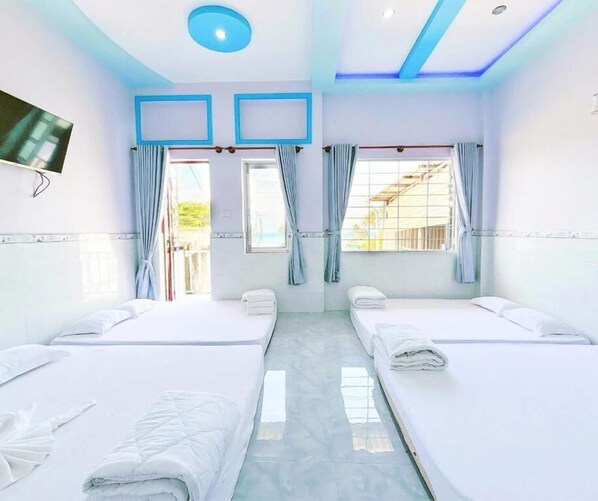 Family Shared Dormitory | Bar mini, meja, langsir/tirai gelap terus, kalis bunyi 