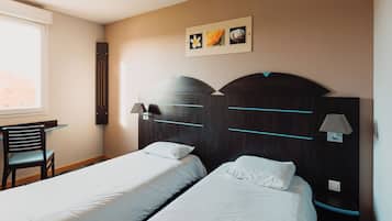 Chambre avec lits jumeaux