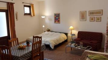 Studio | Lits bébé (gratuits), lits pliants/supplémentaires, Wi-Fi gratuit