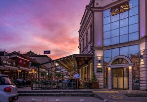 Utsikt fra overnattingsstedet