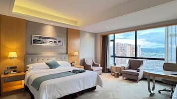 Minibar, in-room safe, iron/ironing board, alarm clocks