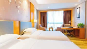 Minibar, in-room safe, iron/ironing board, alarm clocks