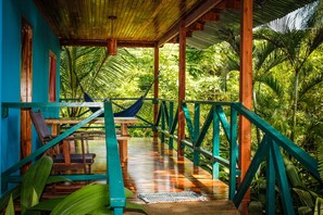 浪漫独立别墅, 1 间卧室, 花园景观, 花园 | 阳台