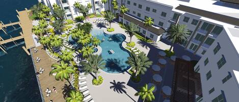 Outdoor pool