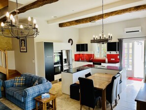 Comfort-Ferienhaus, mit Bad (Gîte Château) | Innenbereich